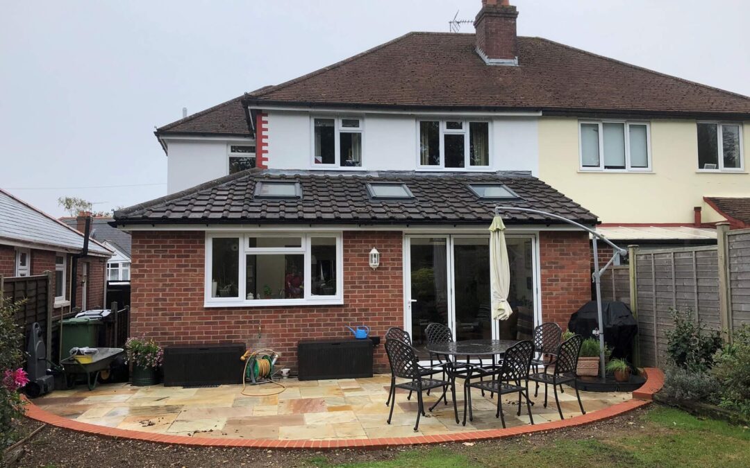 Single storey rear extension in Chandlers Ford